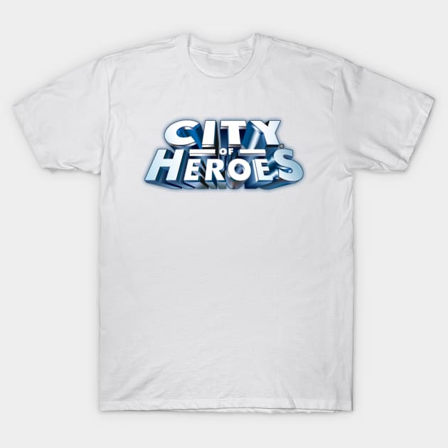 City of Heroes T-Shirt by DankSpaghetti